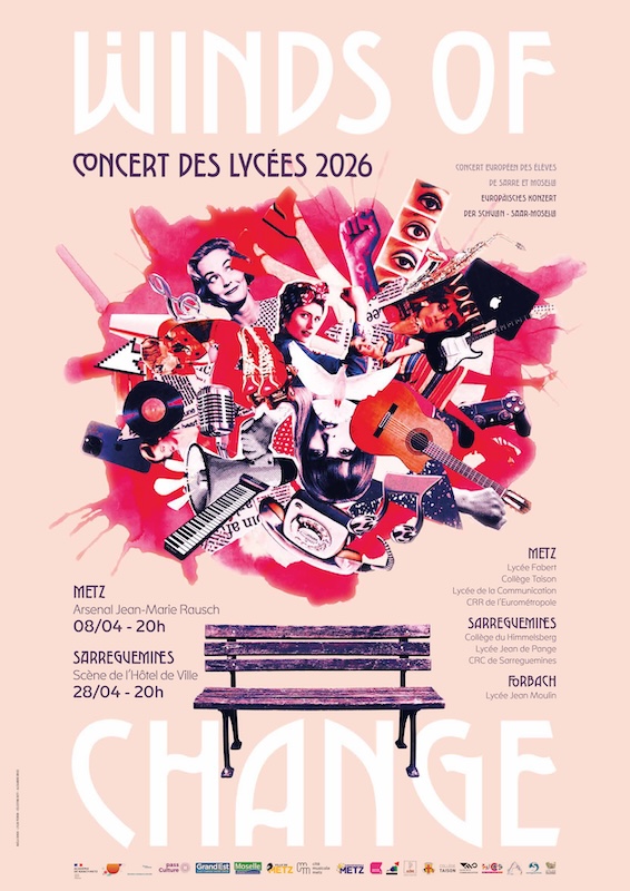 Affiche Concert des Lycée 2026